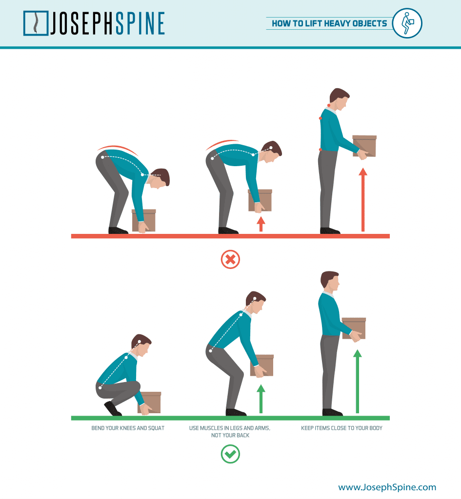 Manual Handling Spine Diagram